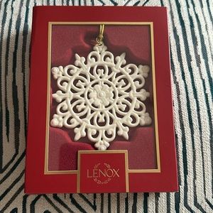 Lenox Snowflake Ornament